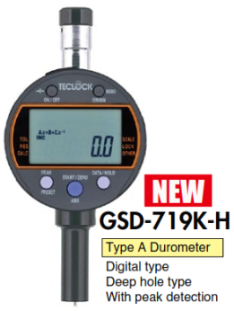 Đồng hồ đo độ cứng điện tử type A GSD-719K-H Teclock