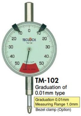 Đồng hồ so TM-102 Teclock